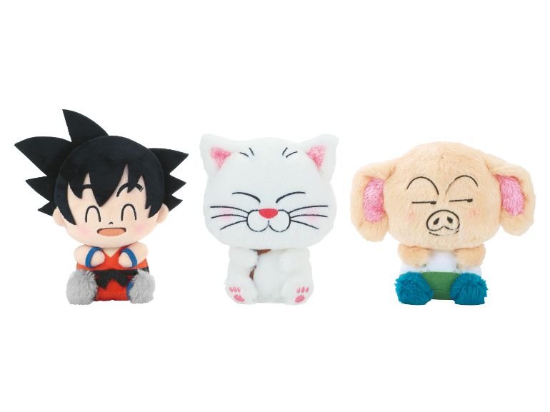 New Adorable Dragon Ball Character Plush Toys Coming Soon!